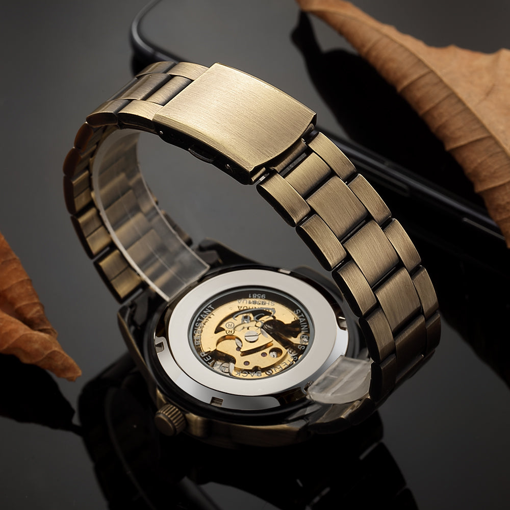 Tourbillon YACHT - Automatic Skeleton Watch CHAIN VERSION