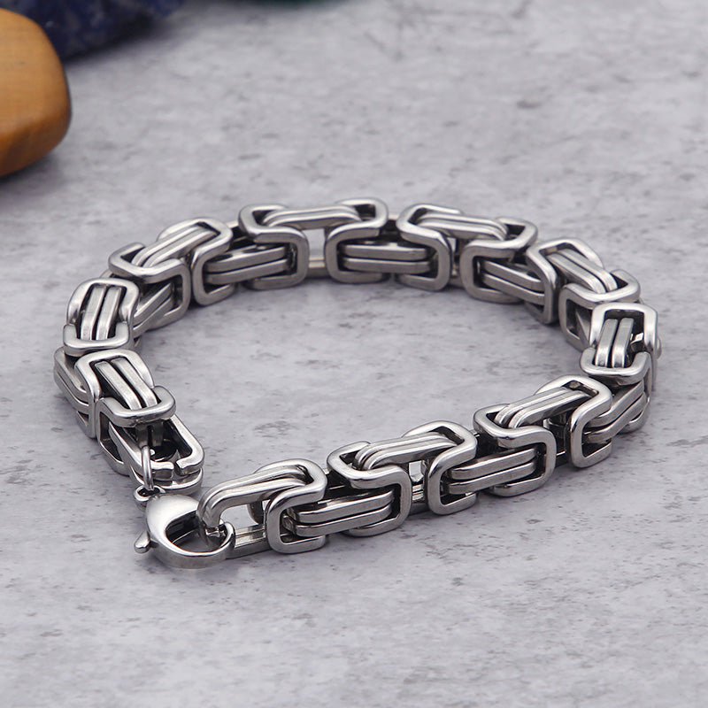 Titanium 8MM Steel Bracelet