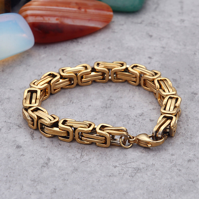 Titanium 8MM Steel Bracelet