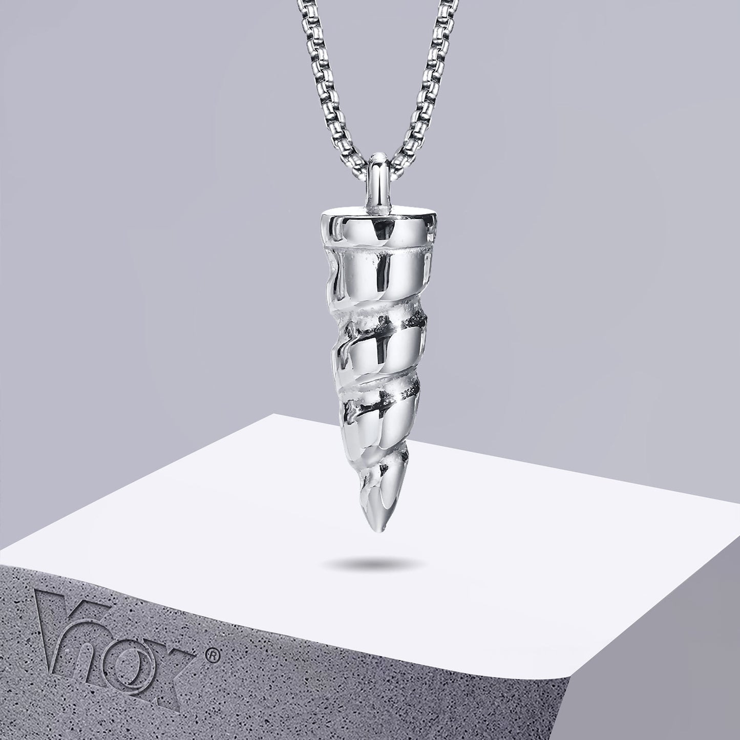 Rock Punk Stainless Steel Pendant
