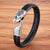 New Design  Handmade Braided Leather Snake Bracelet