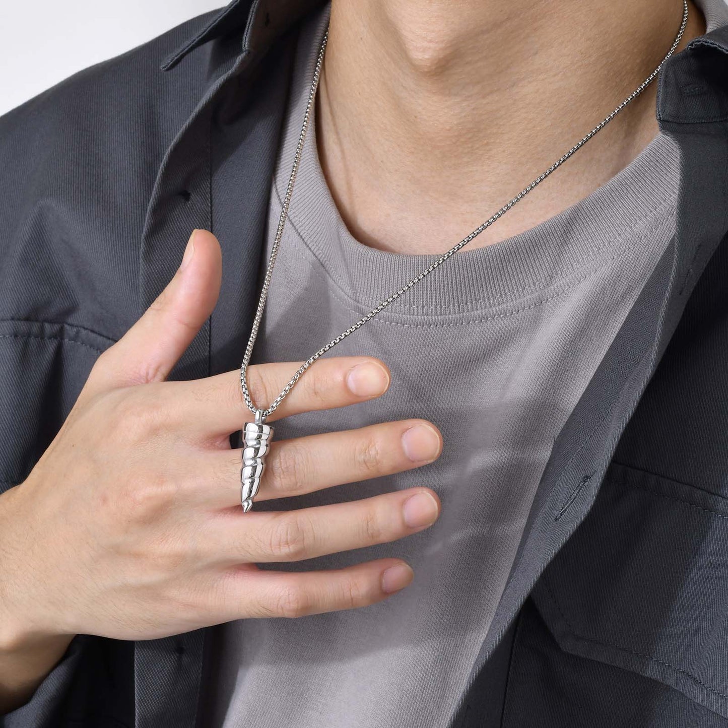 Rock Punk Stainless Steel Pendant