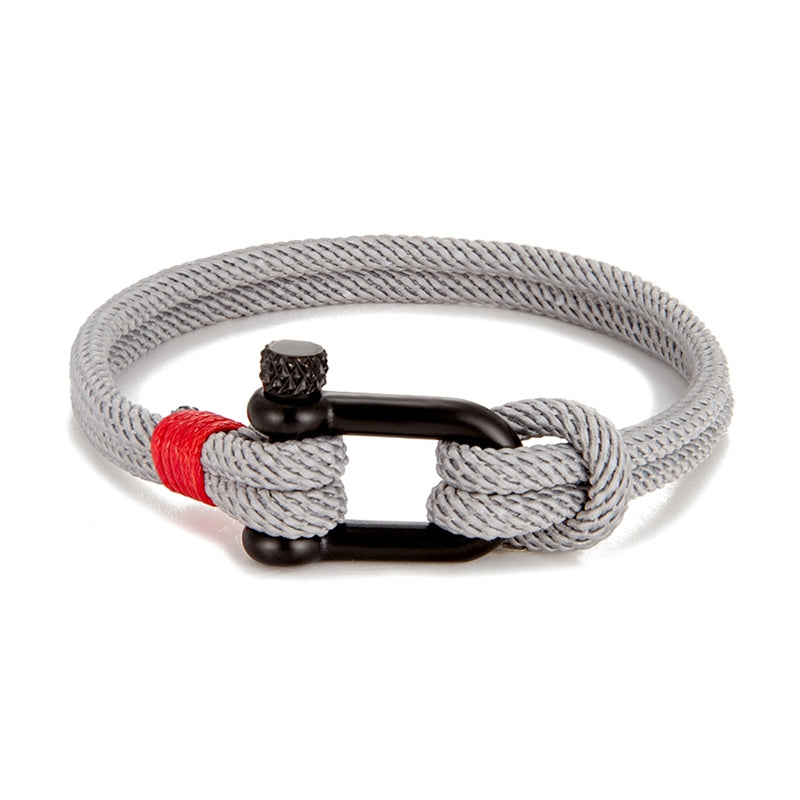 Stainless Steel U shape Paracord Bracelet