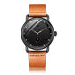 ONOLA - The Minimalist Two-Hand Leather Strap Watch