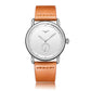 ONOLA - The Minimalist Two-Hand Leather Strap Watch