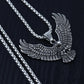 Punk Eagle Pendant Chain Necklace