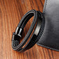 New Arrival Trendy Black Multilayer Leather Bracelet